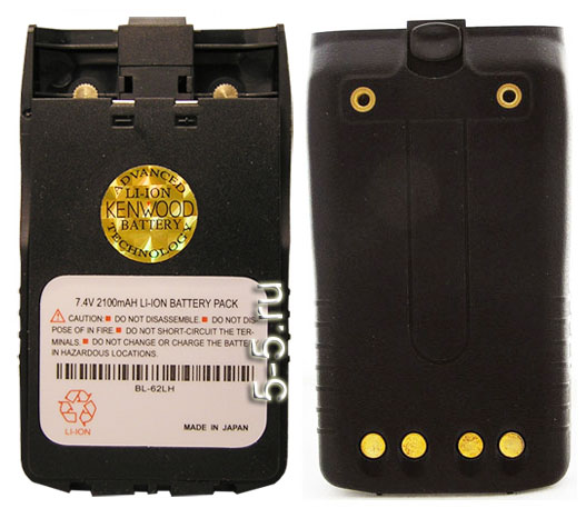 BP-62LH Li-ION 2100 ��� - ������ �������� ����������� ��� ����� Kenwood TH-F5