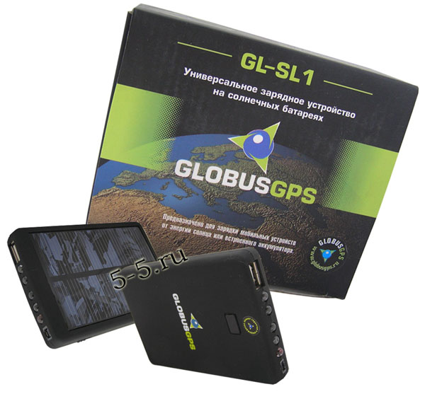 ������������� �������� ���������� �� ��������� ������� GlobusGPS GL-SL1 + ������ � ��������� ����������� 2600 ��� LI-ION