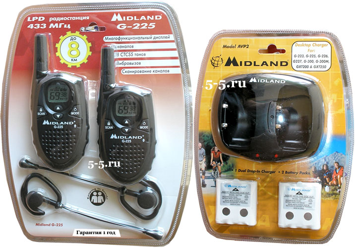 ����������� ����� Midland G-225